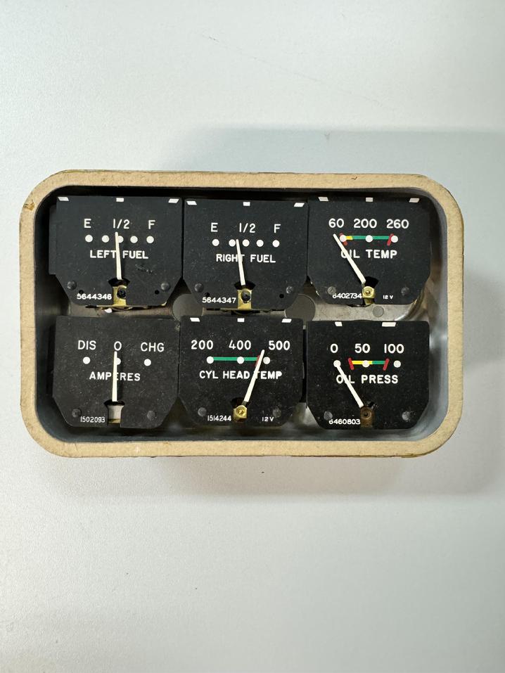Instrument cluster for early Bonanzas - N.S.